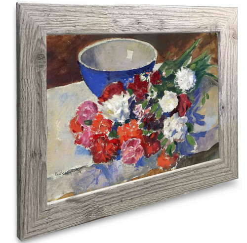 Blue Bowl And Carnations Paul Dougherty