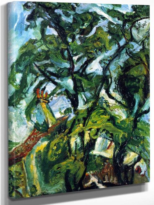 Gourdon Sur Vence By Chaim Soutine