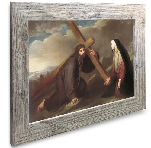 Christ Carrying The Cross Bartolome Esteban Murillo