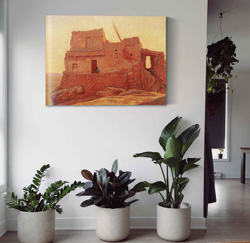 End House Of Walpi Maynard Dixon