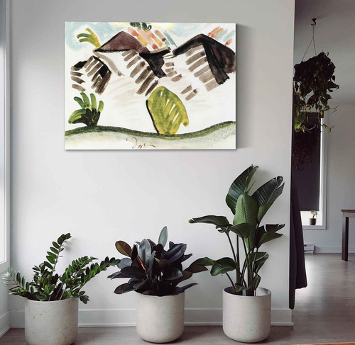 Falling Shed Roof Arthur Dove