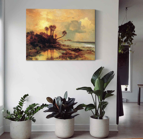 Fort Geroge Island Thomas Moran