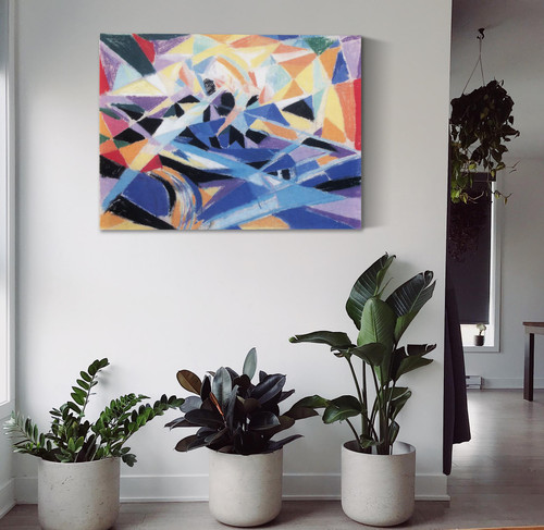 Futurist Compositon Joseph Stella