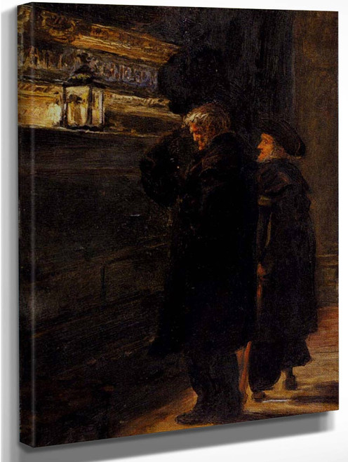 Greenwich Pensioners At The Tomb Of Nelson By Sir John Everett Millais