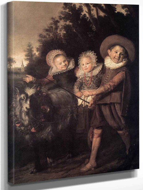 Group Of Children By Frans Hals  By Frans Hals