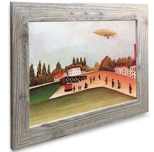 Landscape With Crane And The Zeppelin Henri Rousseau Landscape With Crane And The Zeppelin Henri Rousseau