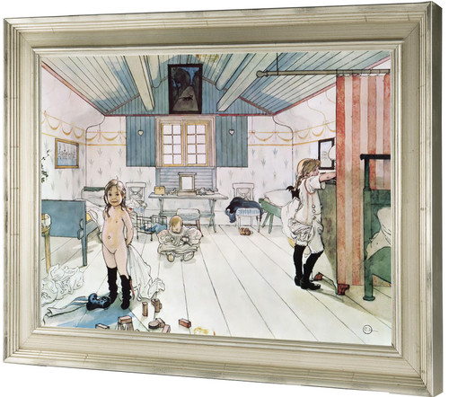 Mama And The Little Girls Room Carl Larsson