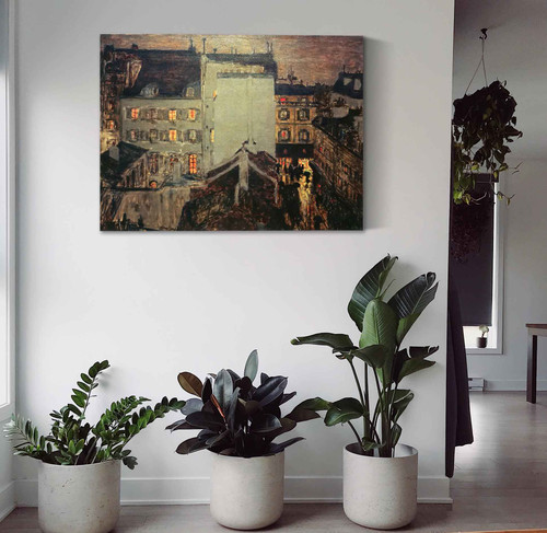 Montmartre In The Rain Pierre Bonnard