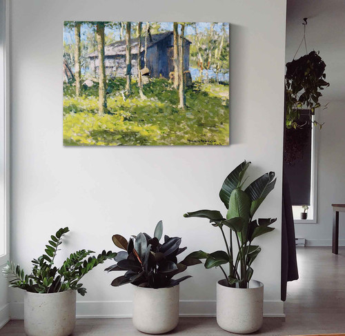 Petes Shanty Copy Frederic Remington