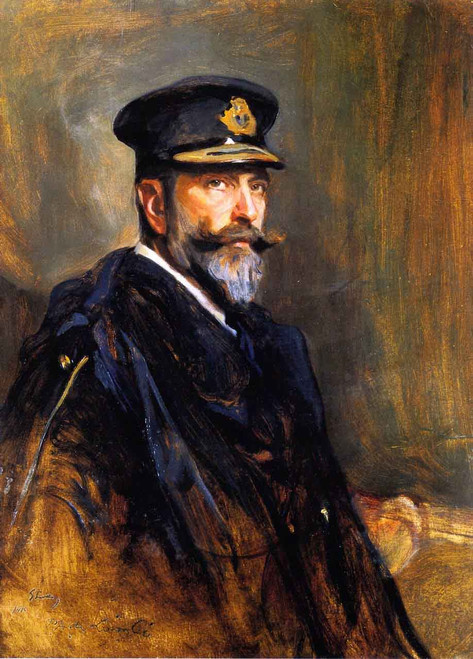 H.S.H. Prince Louis Of Battenberg By Philip Alexius De Laszlo By Philip Alexius De Laszlo