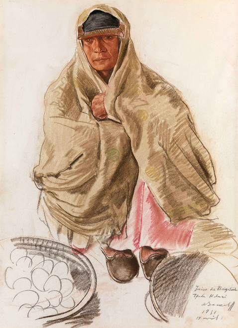 Hala Kaduri, A Baghdadi Jew By Alexander Evgenievich Yakovlev Hala Kaduri, A Baghdadi Jew By Alexander Evgenievich Yakovlev