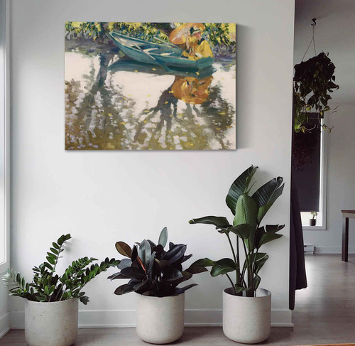 The Orange Parasol Lawton Parker