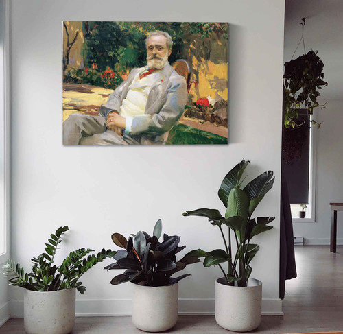 The Painter Raimundo De Madrazo Y Garreta Joaquin Sorolla The Painter Raimundo De Madrazo Y Garreta Joaquin Sorolla