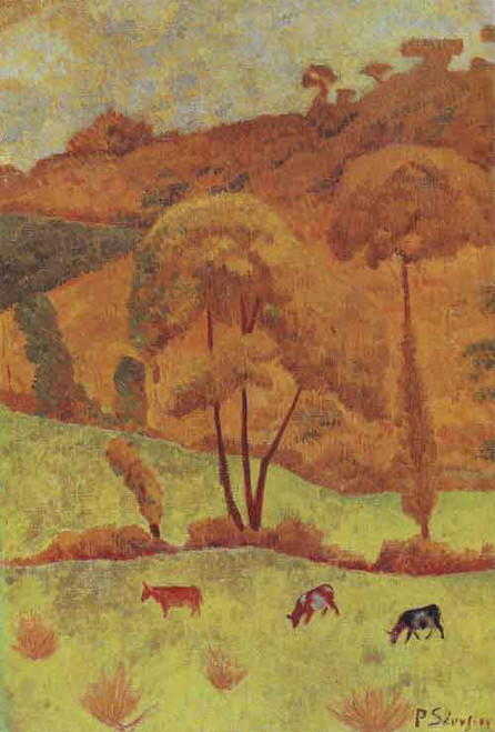 Harmony In Yellow By Paul Serusier Harmony In Yellow By Paul Serusier