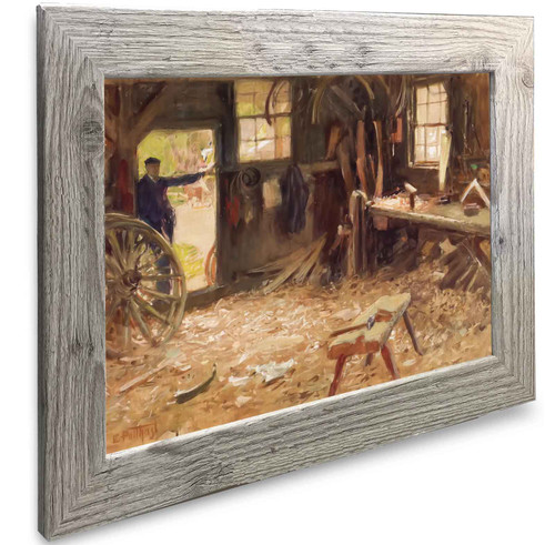 Wheelwright Shop Edward Henry Potthast Wheelwright Shop Edward Henry Potthast