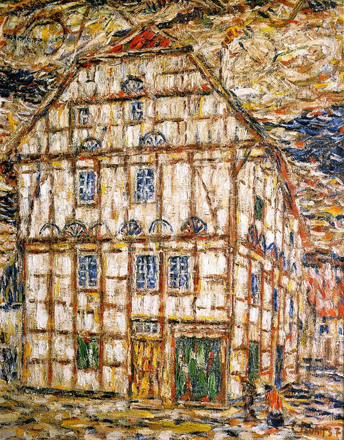 Haus Winkelmann In Soest By Christian Rohlfs