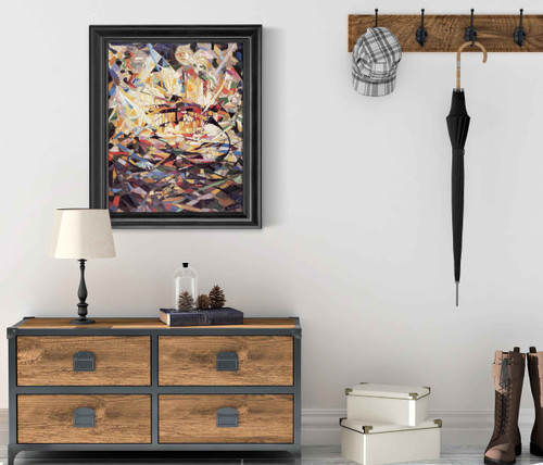 Battle Of Lights Coney Island by Joseph Stella