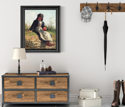 Breton Girl by Edward Henry Potthast