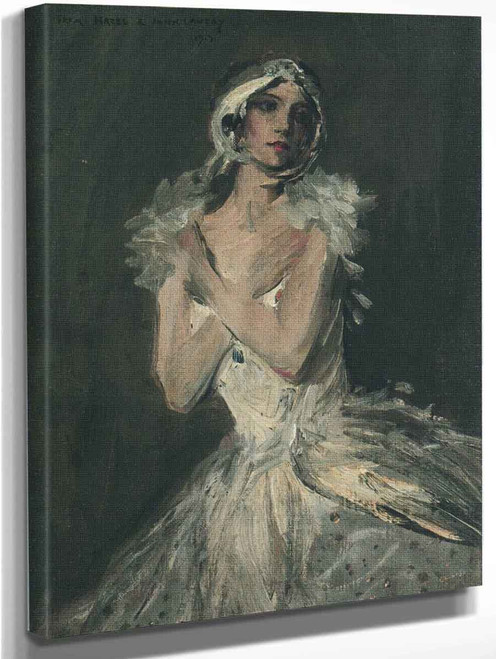 Hazel As Pavlova By Sir John Lavery, R.A. By Sir John Lavery, R.A.