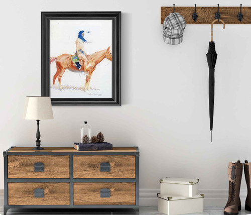 Cheyenne Buck by Frederic Remington