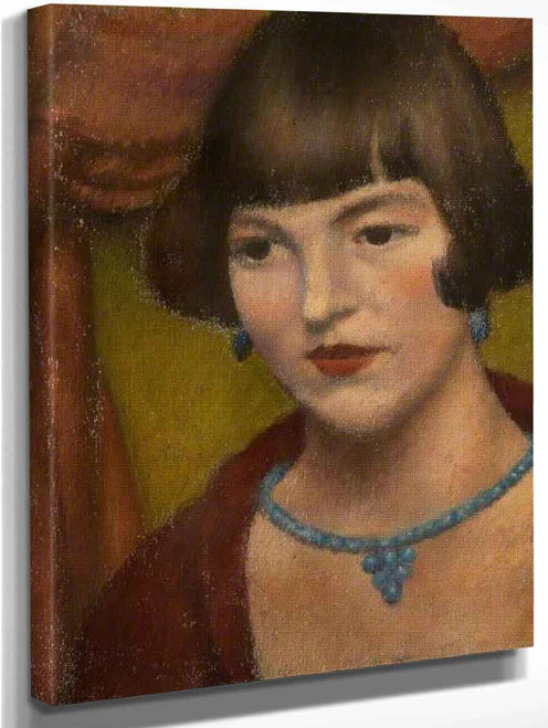 Head Of A Girl By Mark Gertler