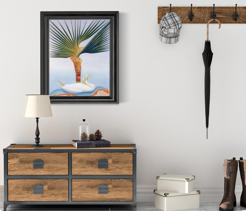 Palm Tree And Bird by Joseph Stella