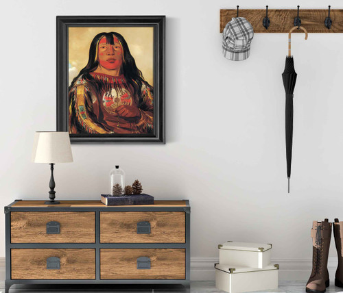 Peh To Pe Kiss Eagle's Ribs A Piegan Chife by George Catlin Peh To Pe Kiss Eagle's Ribs A Piegan Chife by George Catlin