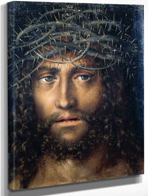 Head Of Christ Crowned With Thorns By Lucas Cranach The Elder By Lucas Cranach The Elder