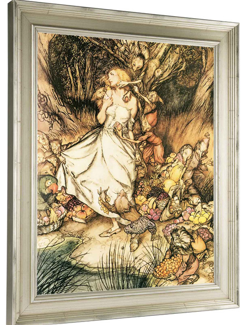 White And Golden Lizzie by Arthur Rackham