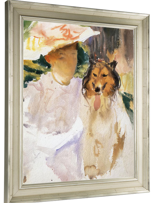 Woman With Collie by John Singer Sargent