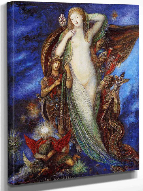 Helene Glorifee By Gustave Moreau