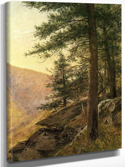 Hemlocks In The Catskills By Thomas Worthington Whittredge