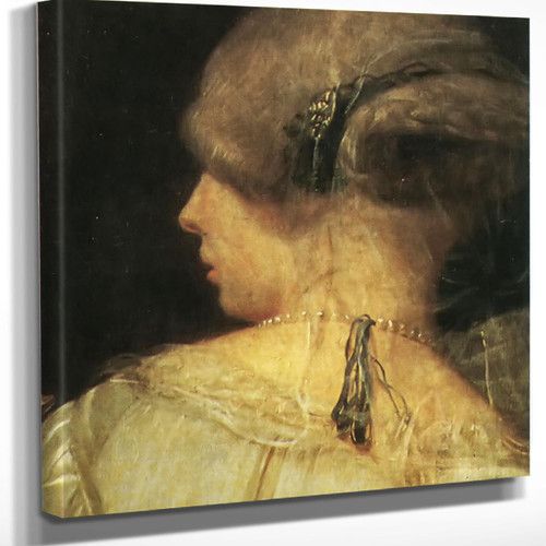 Detail The Messenger Johannes Vermeer