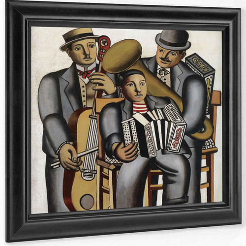 Fernand Léger(仏) 「The Three Musicians」 Three musicians (1930) by Fernand Leger – Artchive