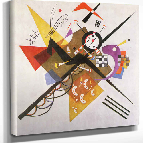 On The White Ii Vasili Kadinsky