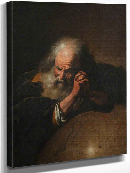 Heraclitus The 'Weeping Philosopher' By Paulus Moreelse Art Reproduction