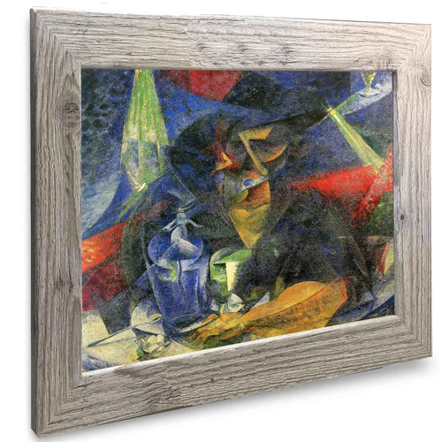 Woman In A Cafe Umberto Boccioni