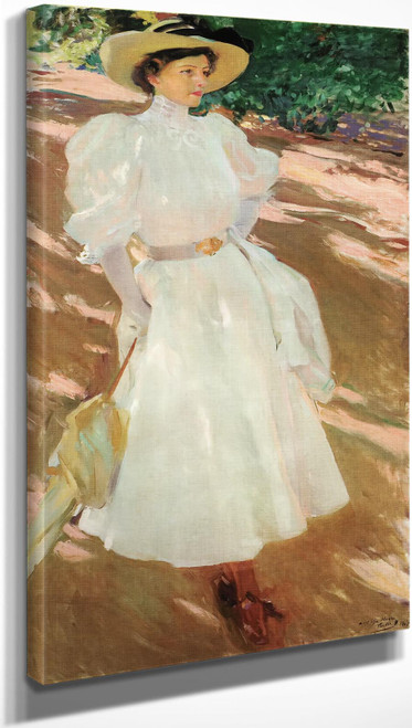 Maria At La Granja Joaquin Sorolla