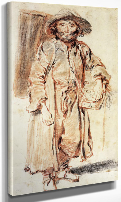 Bearded Savoyard Antoine Watteau