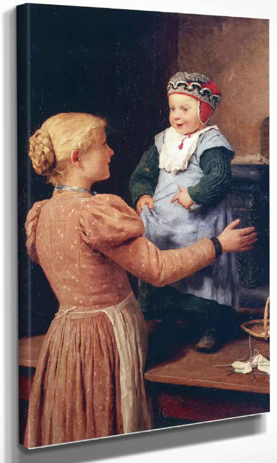 Die Altere Schwester Ii Albert Anker
