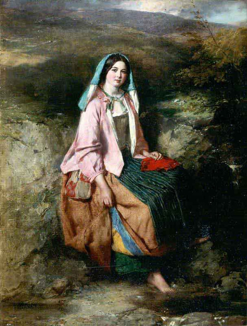 Highland Mary By Thomas Faed Ra Hrsa