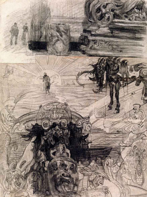 Hippogriff By James Ensor By James Ensor