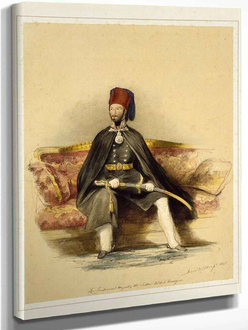 His Imperial Majesty The Sultan Abdul Meedgid By David Wilkie