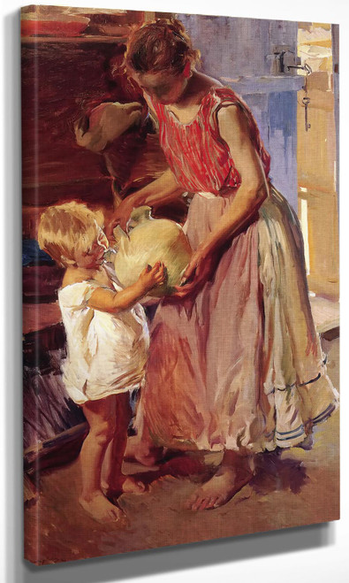 The Drinking Jug Joaquin Sorolla