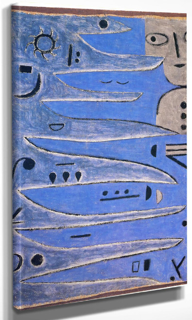 The Gray One And The Coast Paul Klee