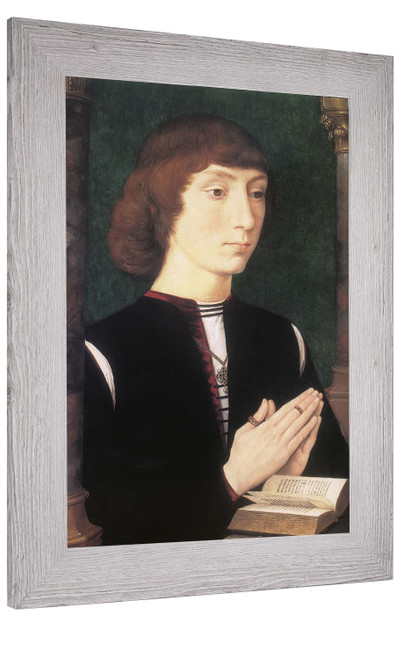 Young Man At Pray Hans Memling