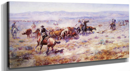 The Roundup No 2 Charles Marion Russell