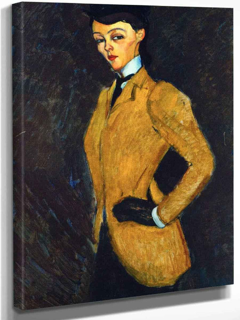 Horsewoman By Amedeo Modigliani