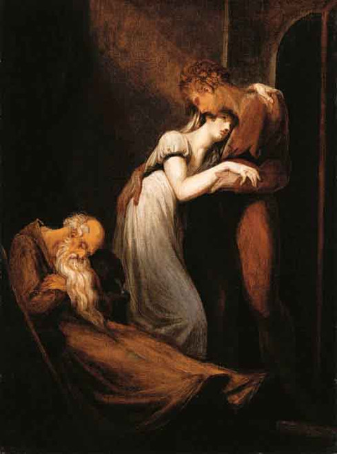 Huon And Amanda With The Dead Alphonso By Henry Fuseli  By Henry Fuseli