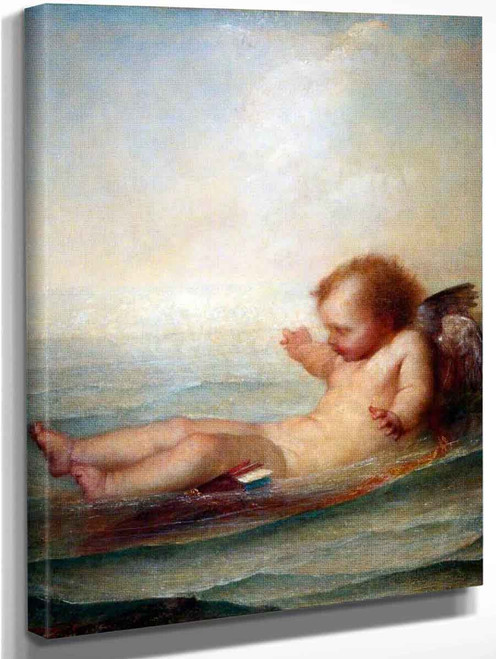 I'm Afloat By George Frederic Watts English 1817 1904 Art Reproduction